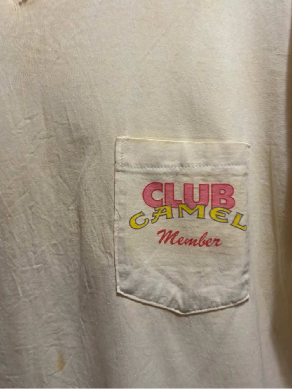 Vintage 90's Club Camel t-shirt - Picture 2 of 4